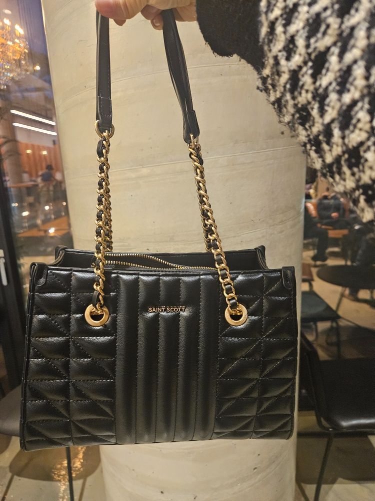 MUSINSA | SAINT SCOTT Corinne quilted shoulder bag
