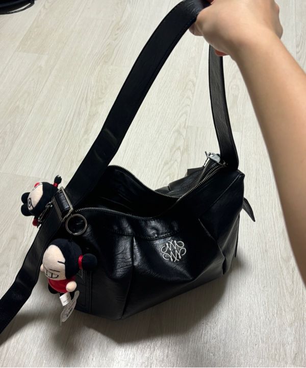 MUSINSA | NICK&NICOLE NICOLE LINE HOBO BAG_2 COLOR