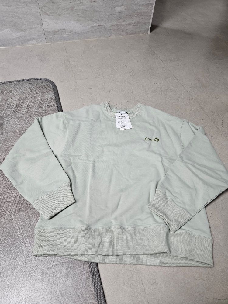 スウェット・トレーナー COVERNAT Clover Man to Man Mint Covernat Unisex Clover Sweatshirt Mint | Sweatshirts