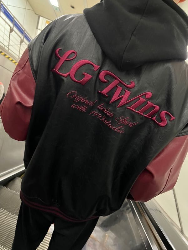 MUSINSA | 1993STUDIO [LG Twins] V3 Champion Varsity Jacket_Black