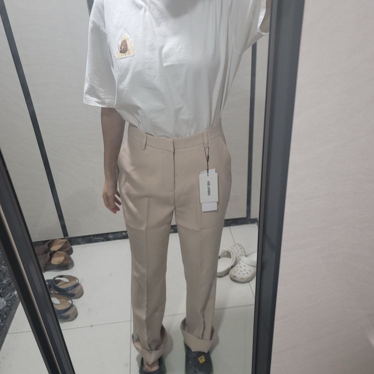 ★GENERAL IDEA★ WOMAN Daily Basic Slacks [BEIGE] / WBC1L115 MUSINSA | GENERAL IDEA Daily Basic Slacks [BEIGE] / WBC1L11502