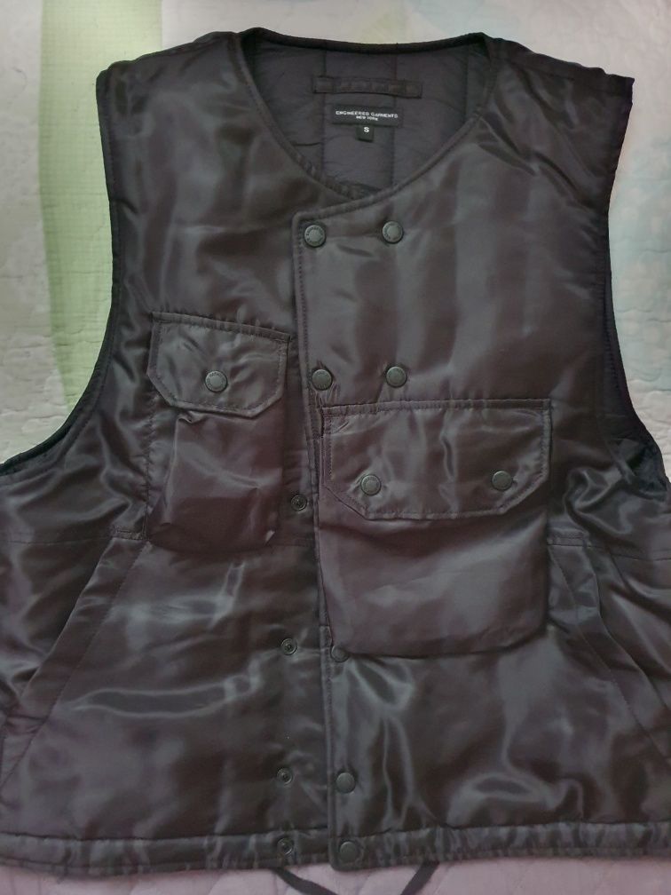 MUSINSA | ENGINEERED GARMENTS Cover Vest - Black / LN111CT133