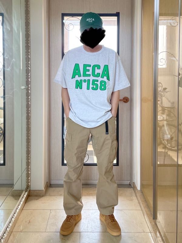 AECA WHITE AECA FRESH Tシャツ 2colors AECA WHITE(エイカホワイト)のメンズ Tシャツ・カットソー 人気