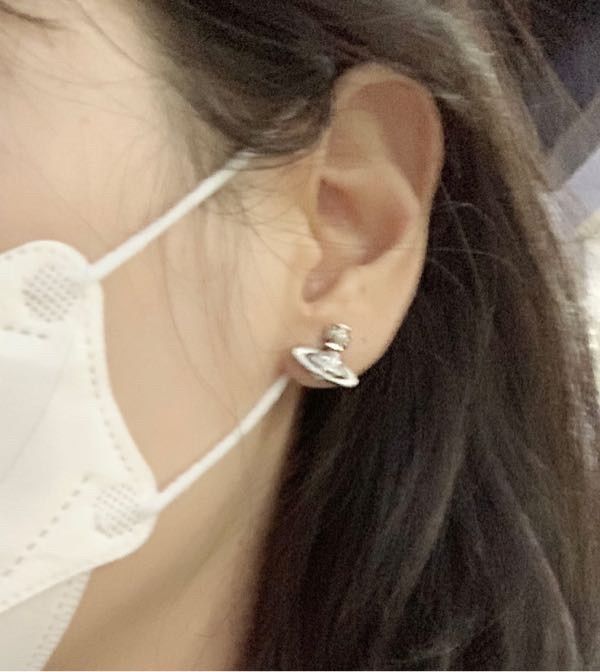 ★Vivienne Westwood★ [Vivienne Westwood] SS25 Earrings 6201 Vivienne Westwood Lucrece Earrings platinum