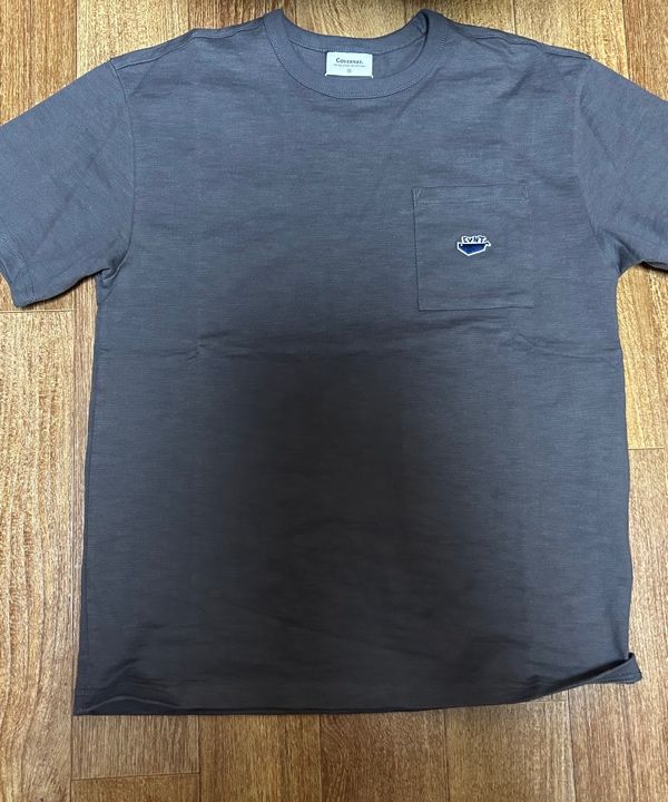★23SS★【COVERNAT】★Whale logo slub T-shir.t★関税込★ Covernat Unisex Whale Logo Slub Tee Shirt Charcoal | Graphic