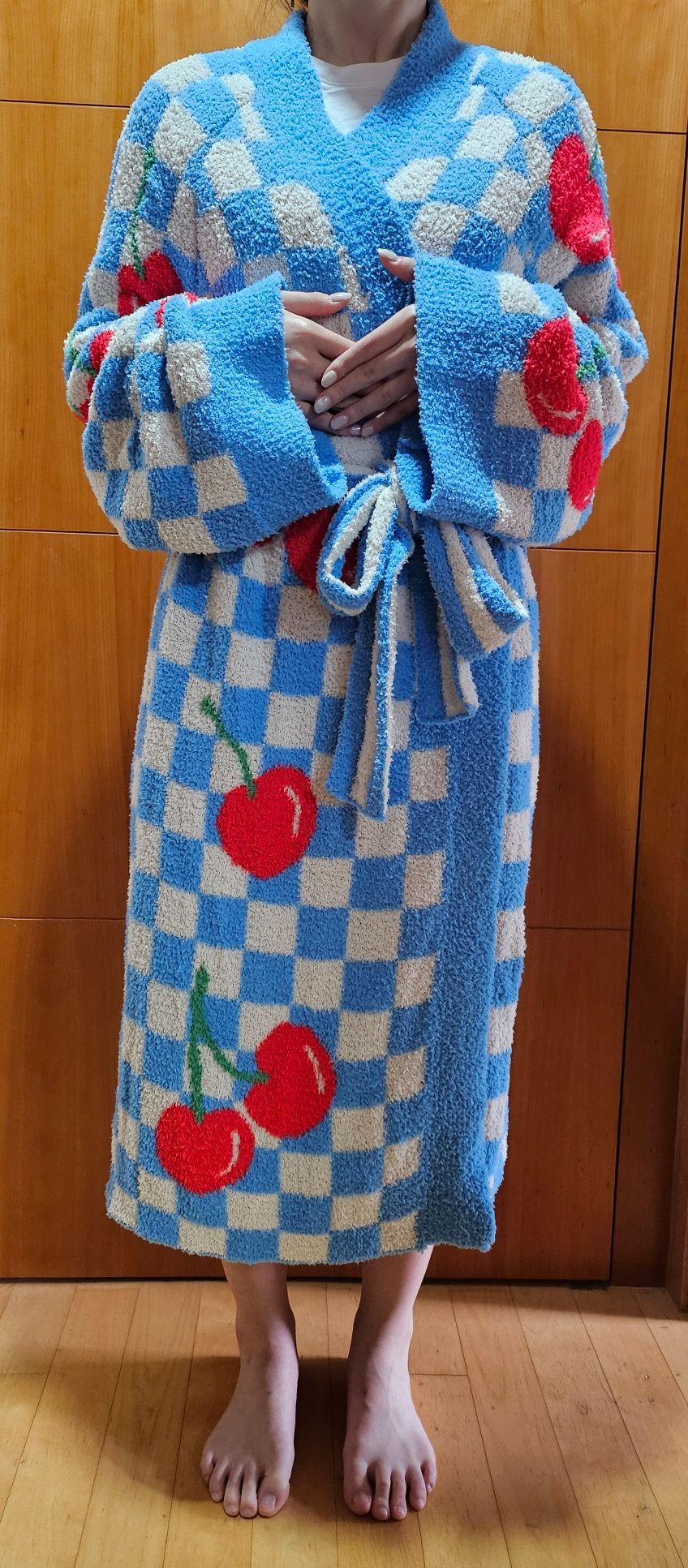 MUSINSA公式 | WIGGLE WIGGLE FASHION ラウンジローブ - チェリー