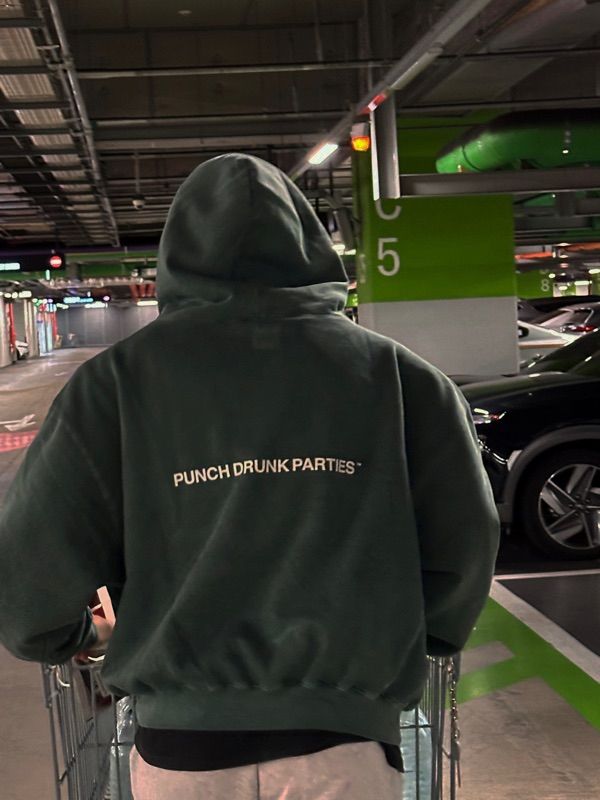 MUSINSA | PUNCH DRUNK PARTIES Circle Logo Garment Dyed