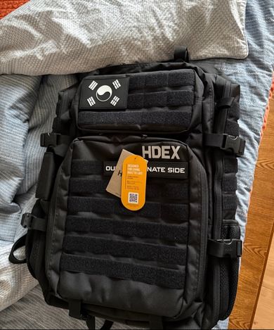 MUSINSA | HDEX Pro Gym Cordura Backpack 2.0 59L (Black)