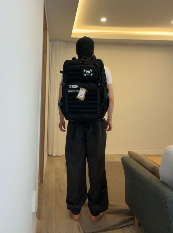 MUSINSA | HDEX Pro Gym Cordura Backpack 2.0 (Black)