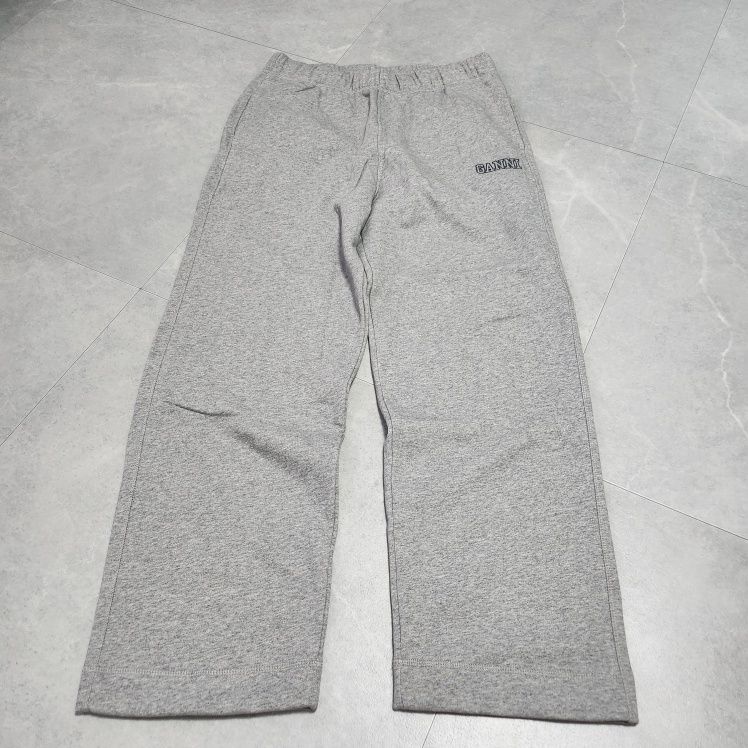 パンツ Ganni Loose fit software isoli pants paloma melange T3171921 MUSINSA | GANNI Loose Fit Software Isolee Pants - Paloma