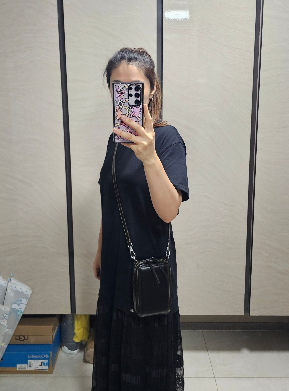 ☆GANNI☆MINI BANNER LOGO EMBOSSED ショルダーバッグ MUSINSA | GANNI Mini Banner Logo Embossed Shoulder Bag