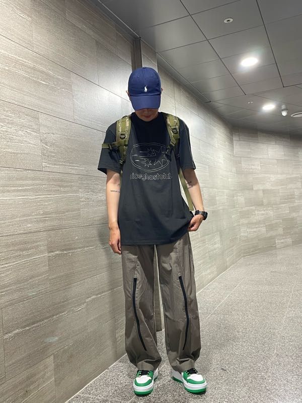 パンツ THE COLDEST MOMENT TCM cross knee zipper pants black MUSINSA | THE COLDEST MOMENT TCM cross knee zipper pants (black)