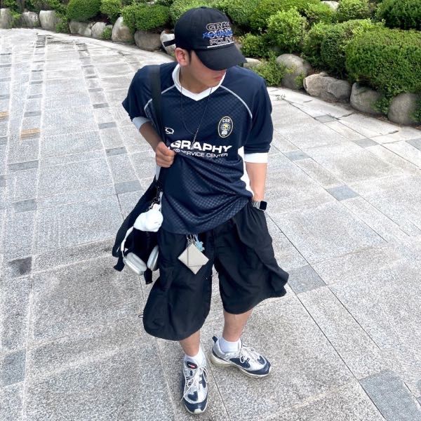 MUSINSA | Codegraphy 24H Sports Long Sleeve Jersey T-shirt_Navy