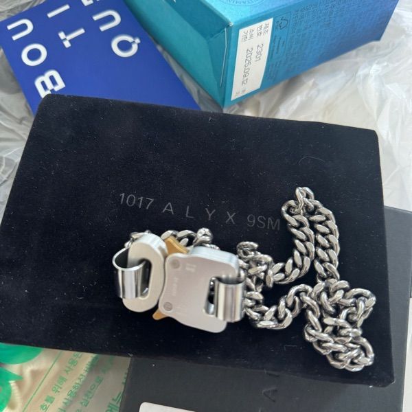 MUSINSA公式 | 1017 ALYX 9SM メタルバックルネックレス - シルバー