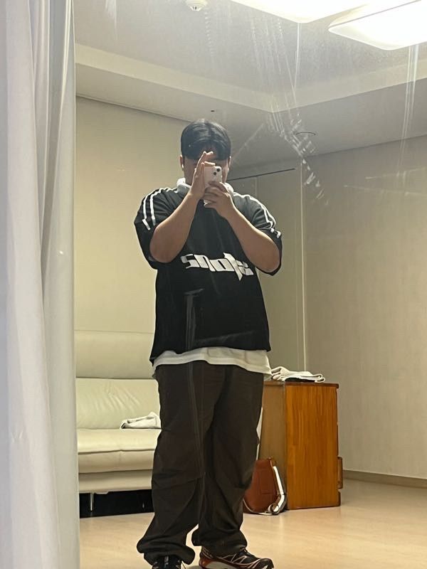 トップスその他 XTONZ XTT047 Sporty round short sleeve t-shirt BLACK XTT047B MUSINSA公式 | XTONZ XTT047 Sporty Round Short Sleeve T-Shirt