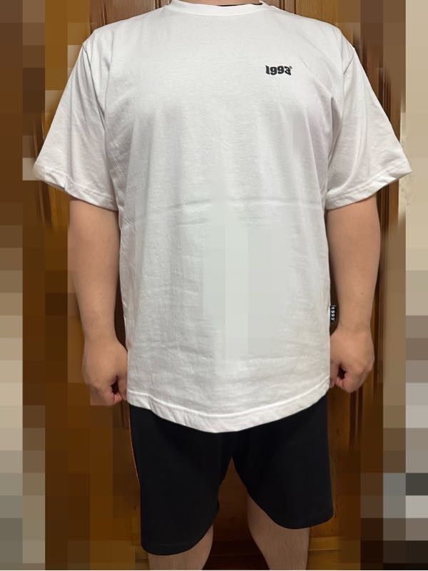MUSINSA | 1993STUDIO [2PACK] Cool Cotton Wave Logo T-shirt