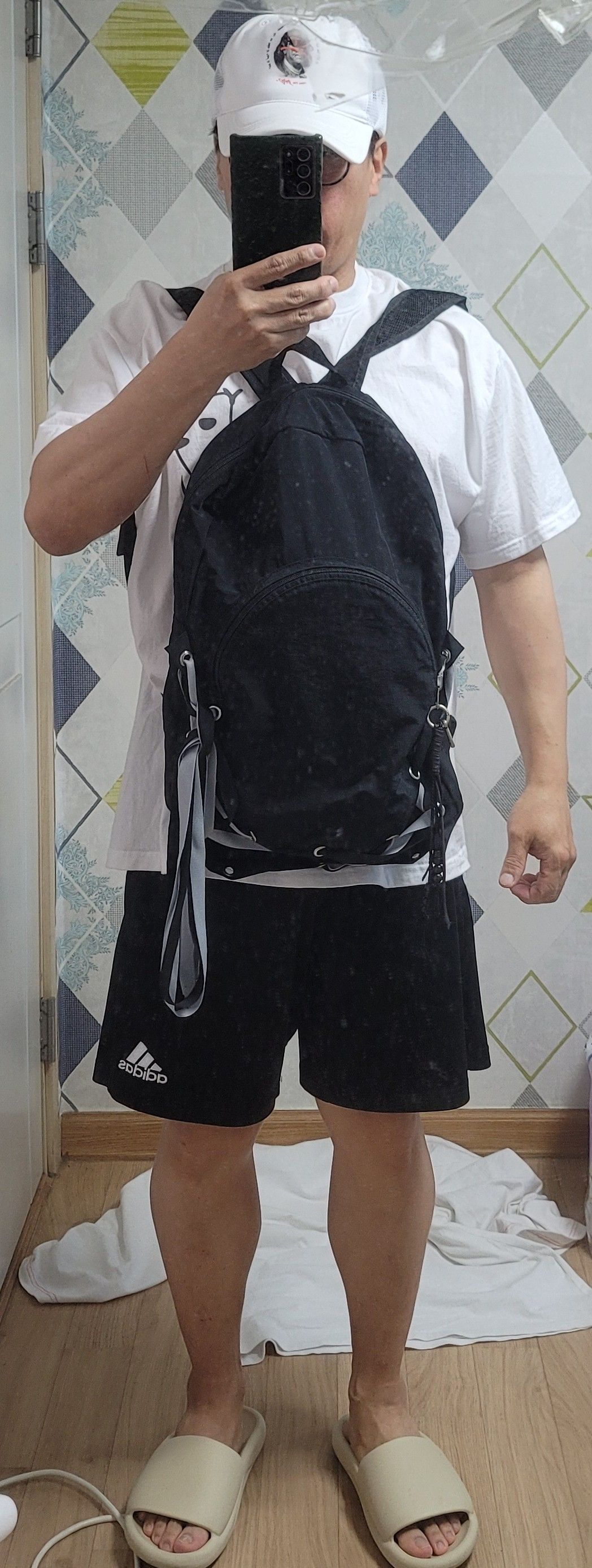 MUSINSA | MUWM Nest Backpack Nest Backpack (Black)