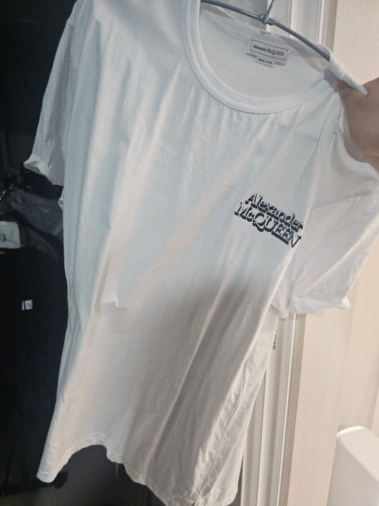 MUSINSA公式 | ALEXANDER McQUEEN Logo Print Short Sleeve T