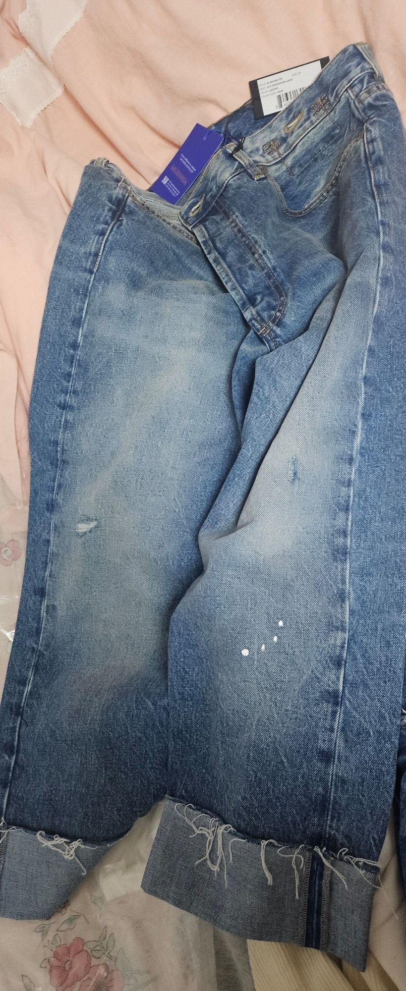 MUSINSA公式 | R13 Crossover Jasper Denim Pants - Blue