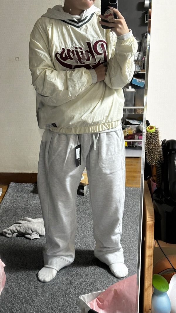 MUSINSA | NOT4NERD Asura Denim Sweat Pants - Ivory