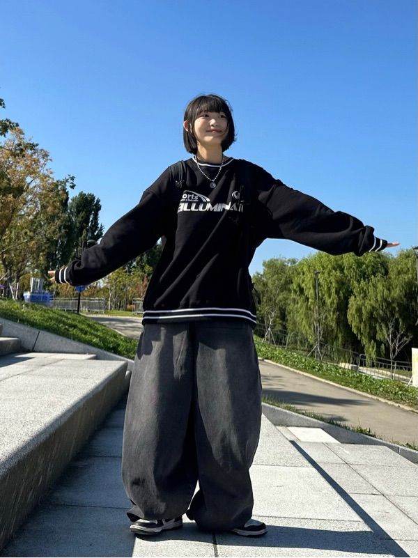 MUSINSA | NOT4NERD Extra Wide Balloon Pants - Black