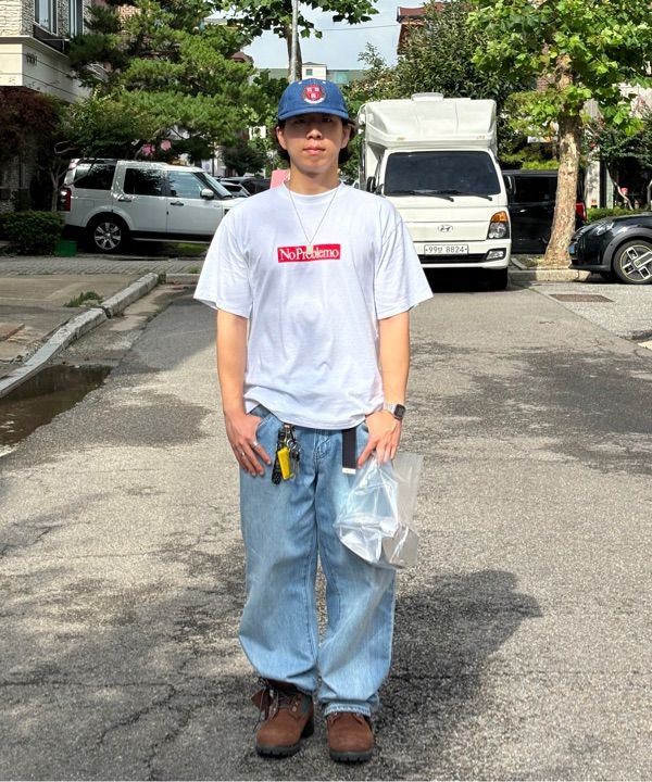 MUSINSA | ARIES Problem Supreme SS Short Sleeve T-Shirt