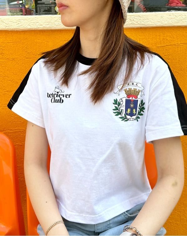 RETRIEVER CLUB☆CROWN SOCCER CROP TEE MUSINSA | RETRIEVER CLUB CROWN SOCCER CROP TEE [BLUE]