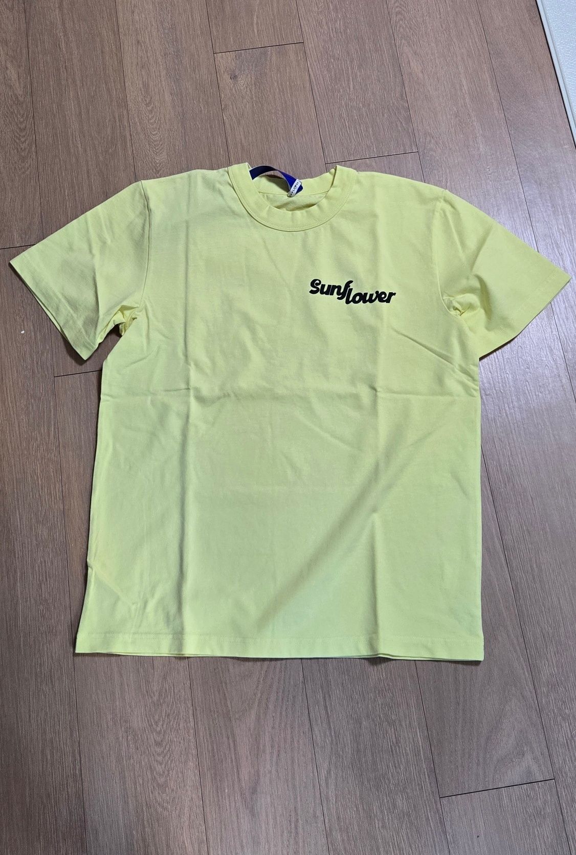 【SUNFLOWER】Master Logo Short Sleeve T-Shirt/全国送料無料 Sunflower Master Logo Organic Cotton-Jersey T-Shirt - S