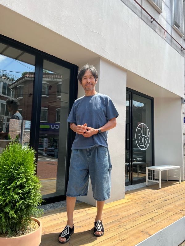 【BAON】Denka Bijo Washing Bermuda Denim Pants BAON (バオン) - デンカビジョウォッシングバミューダデニム