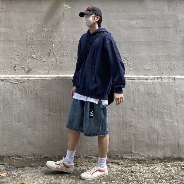 【BAON】Denka Bijo Washing Bermuda Denim Pants BAON (バオン) - デンカビジョウォッシングバミューダデニム