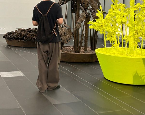 MUSINSA公式 | KNITLY ネットロープニットバックパック_ディープブラウン