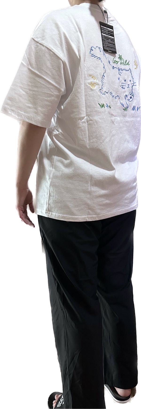 MUSINSA | CPGN STUDIO Wild Cat Embroidered Short Sleeve Tee