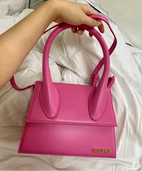 ★JACQUEMUS★ Le Grand Bambino Tote Bag Pink 213BA0073060430 Jacquemus Le Grand Bambino Tote Bag | Pink | FARFETCH