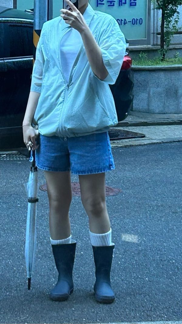 MUSINSA | BENSIMON BSM RAIN BOOTS MID - PASTEL MINT