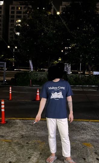 ◆Wai Kei◆ Maltese Gang Short Sleeve T-Shirt Green Maltese Archive Line Graphic Half Sleeve T-shirt Green | Wai