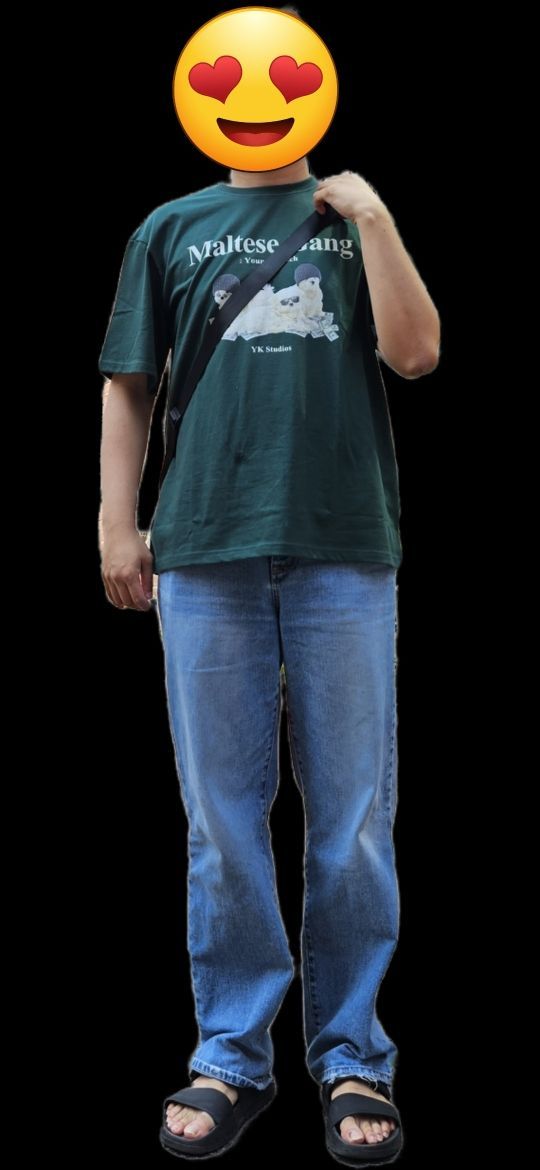 ◆Wai Kei◆ Maltese Gang Short Sleeve T-Shirt Green MUSINSA | WAI KEI Maltese Gang Short Sleeve T-shirt Green