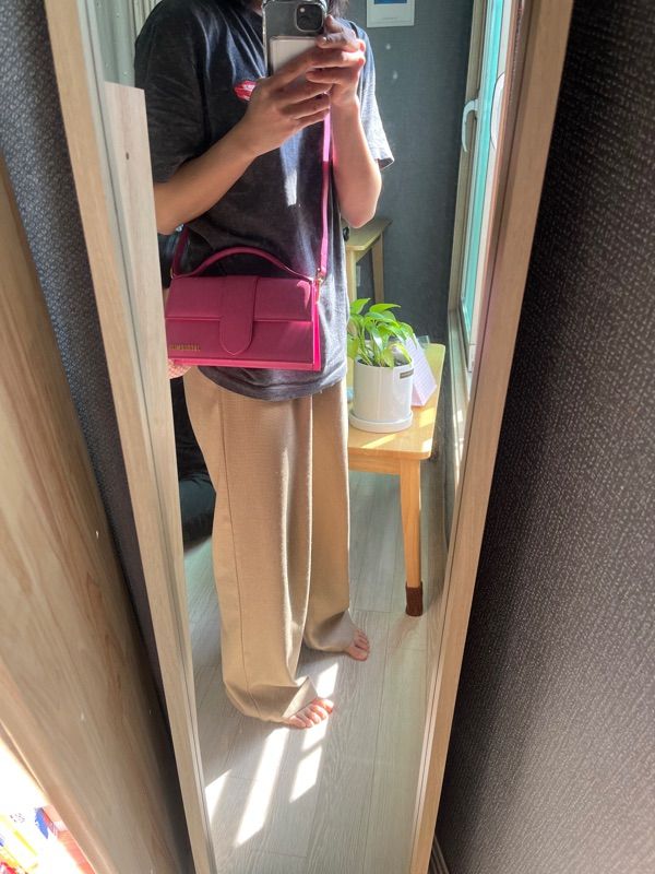 ★JACQUEMUS★ Le Grand Bambino Tote Bag Pink 213BA0073060430 Jacquemus Le Grand Bambino Tote Bag | Pink | FARFETCH