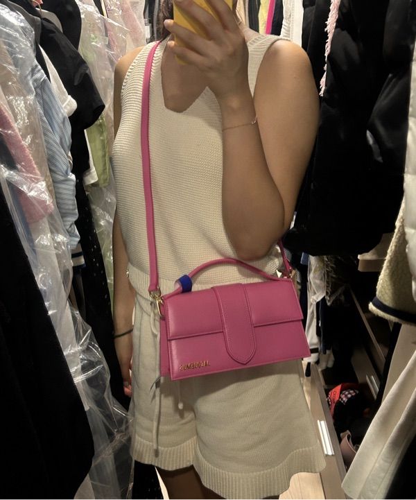 MUSINSA | JACQUEMUS Le Grand Bambino Tote Bag - Pink