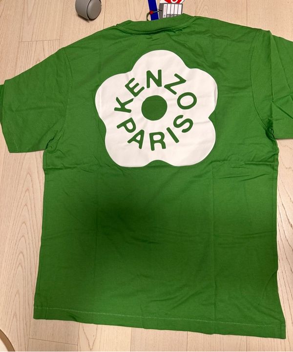 ★KENZO★ Logo Short Sleeve T-Shirt Green FD55TS4094SG57 FD5 MUSINSA | KENZO Logo Short sleeve T-shirt - Green
