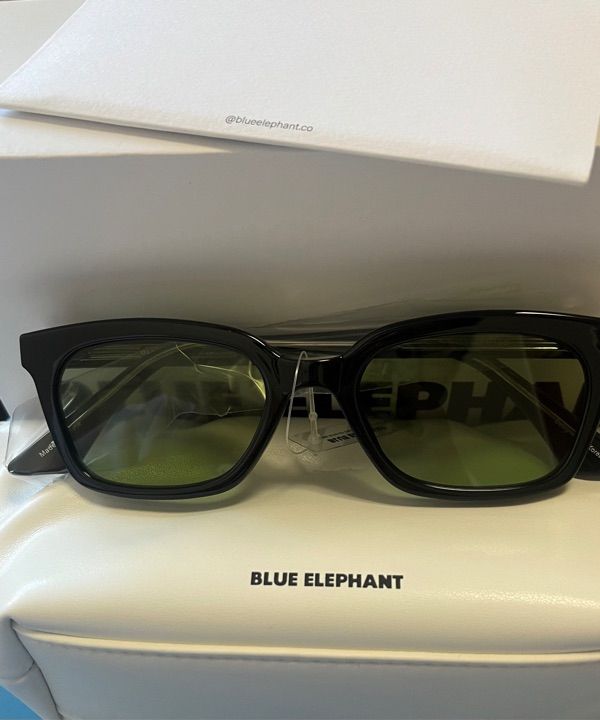 サングラス BLUE ELEPHANT FENCE green tint MUSINSA公式 | BLUE ELEPHANT FENCE green tint