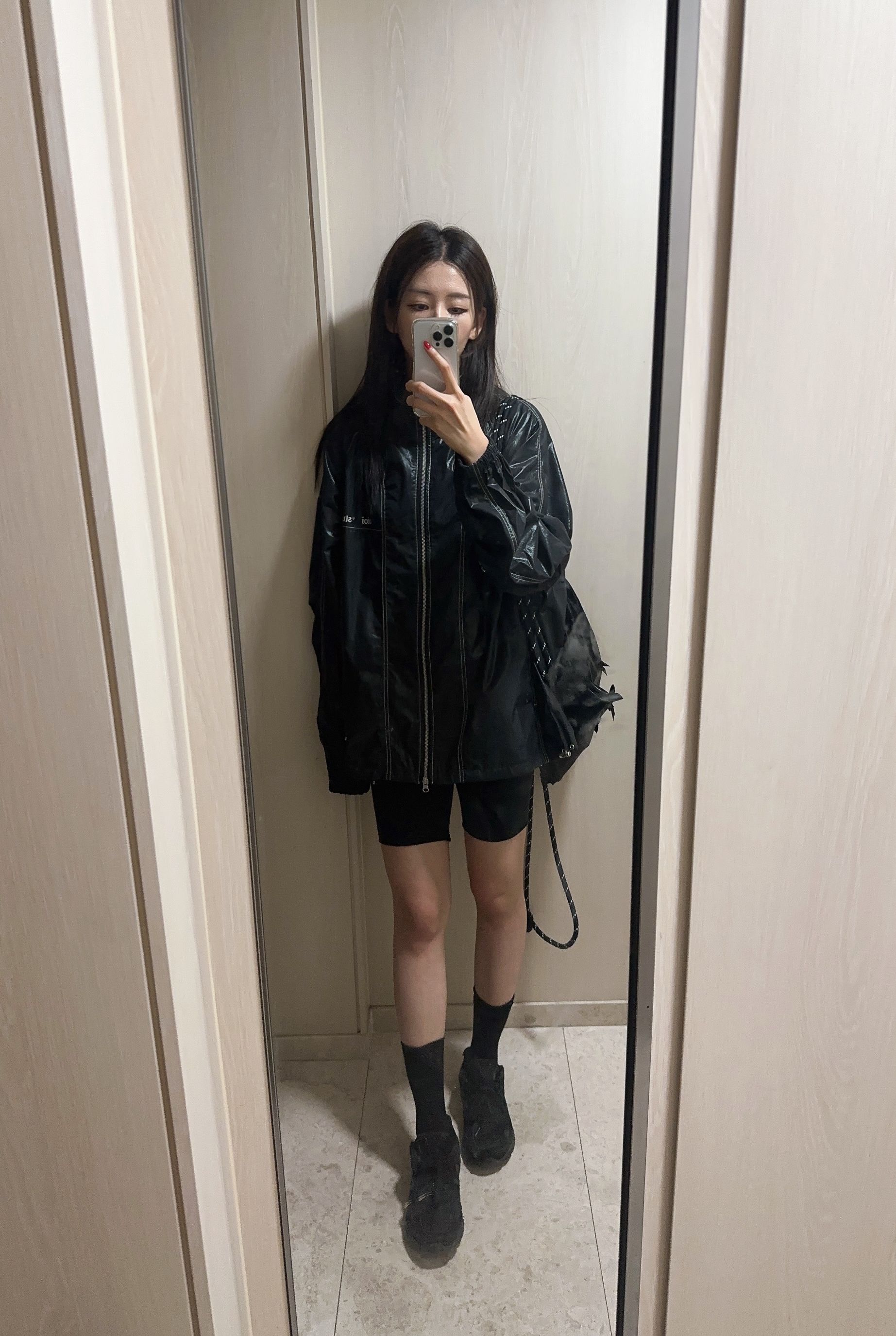 ☆韓国の人気☆【OTHER worldly】☆Ribbon Gym Sac.k☆ MUSINSA | OTHER-worldly Ribbon Gym Sack [Black]