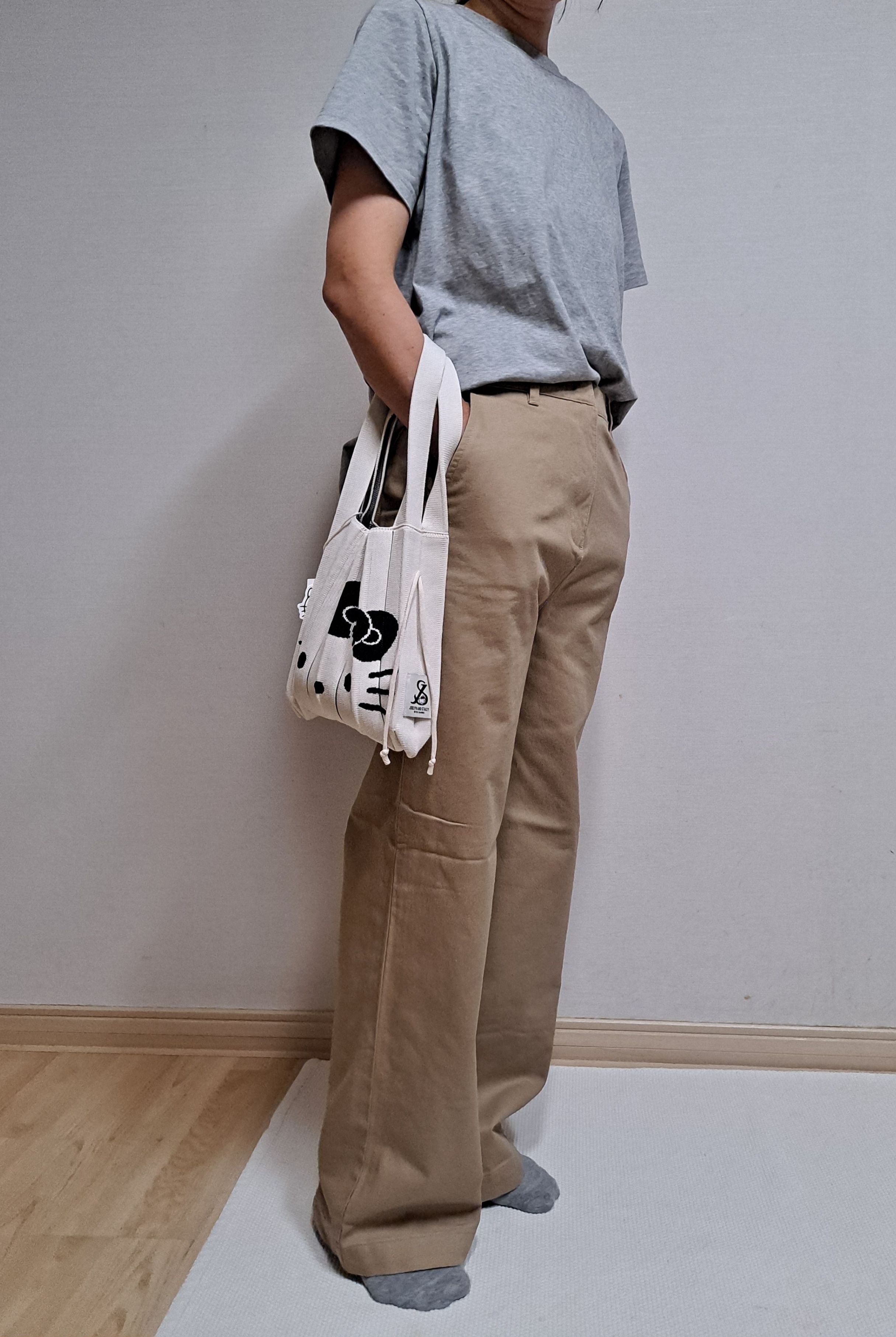 MUSINSA | JOSEPH AND STACEY Lucky Pleats Knit S Hello Kitty