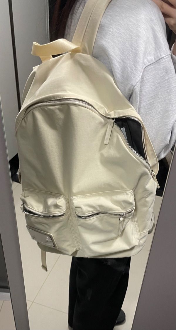 ★MATIN KIM★CARGO ALL DAY BACK PACK★ MUSINSA | MATIN KIM CARGO ALL DAY BACK PACK IN IVORY