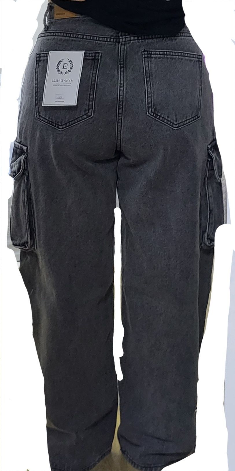 ★AVANDRESS★ Snow cargo Denim BLACK MUSINSA | AVANDRESS Snow cargo Denim BLACK