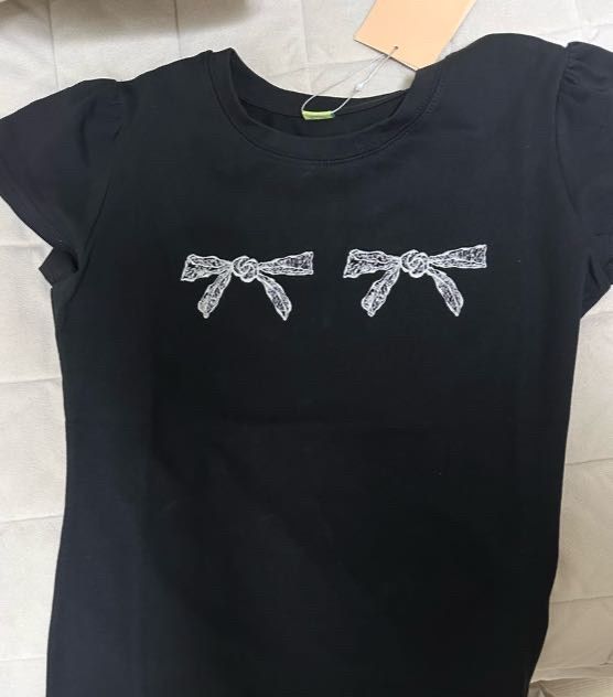 ★送料/関税込★Sinoon★Ribbon T-Shirts ☆送料/関税込☆Sinoon☆Ribbon T-Shirts (sinoon/Tシャツ
