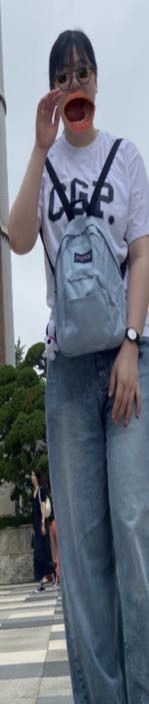 MUSINSA | AVANDRESS this is wide denim pants snow BLUE