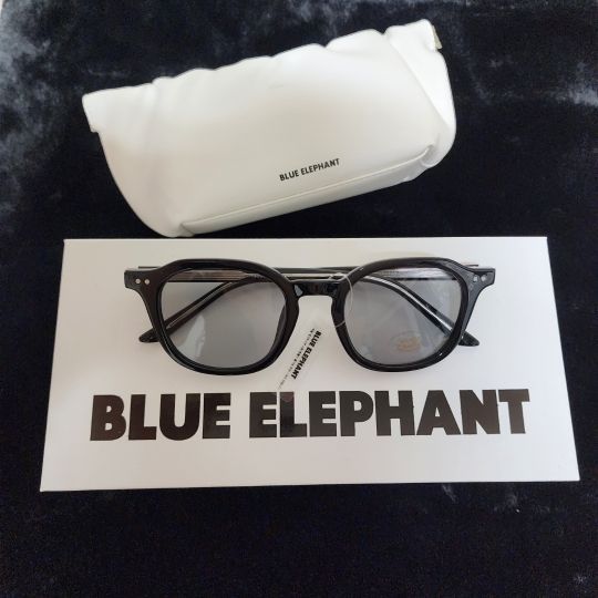 新品　BLUE ELEPHANT ANDY'S black grey サングラス ANDY-S black-grey tint - BLUE ELEPHANT