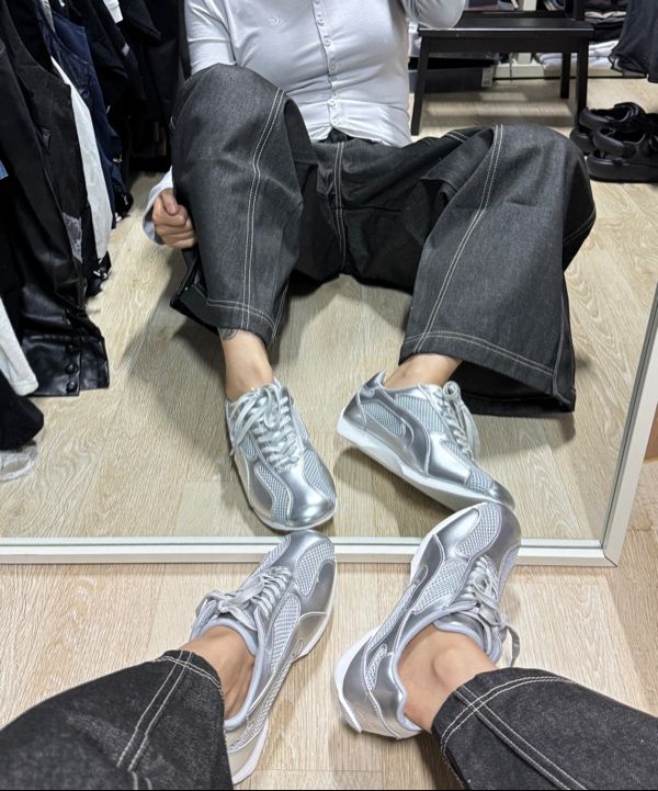 YASE Spider Leather Sneakers Black スニーカー Labシリーズ】スパイダーレザースニーカー ブラック - YASE | 60