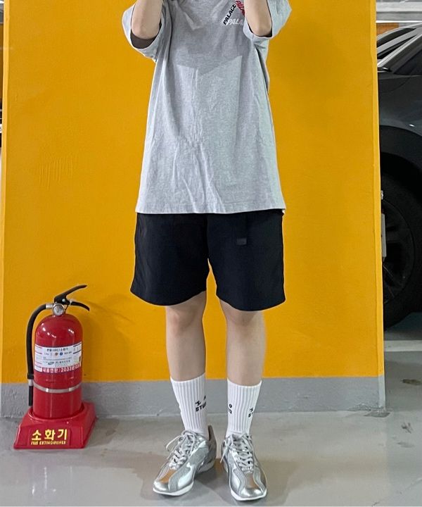 MUSINSA公式 | YASE [Lab Series] Spider Leather Sneakers Black