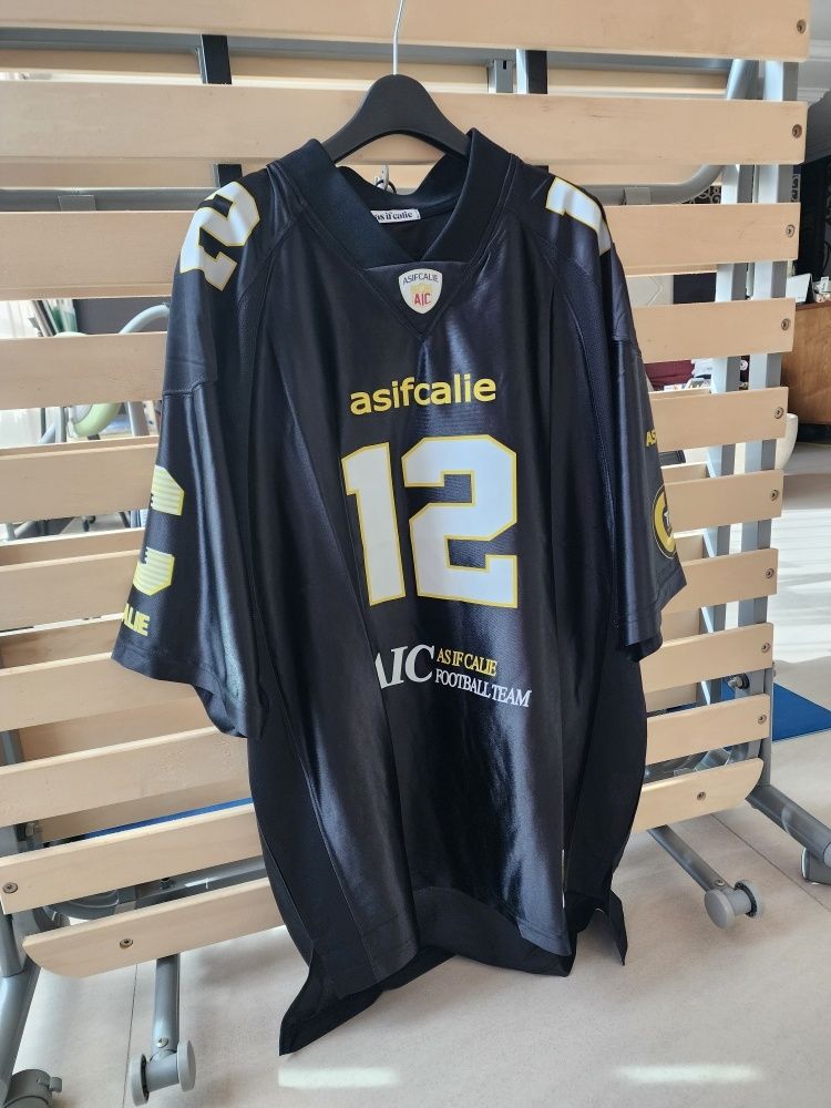 値下げ‼️asifcalie アメリカンフットボール ユニフォーム 12番 値下げ‼️asifcalie アメリカンフットボール ユニフォーム 12番 楽天